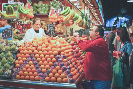 La Rambla Market Barcelona